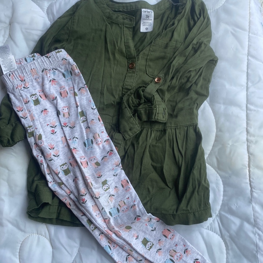 Carter’s Owl Outfit Set